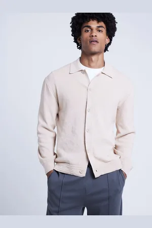 River Island Slim Fit Boucle strikket 100% CardiganL