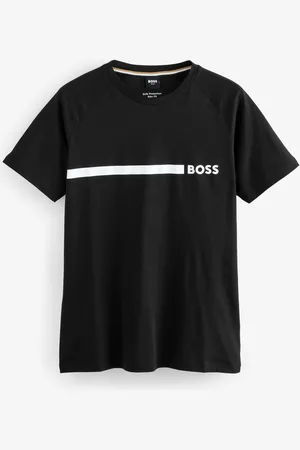 HUGO BOSS Slim-Fit Logo 100% Cotton T-ShirtMiddel