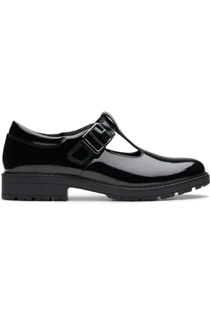 Clarks Patent Loxham Bar Shoes