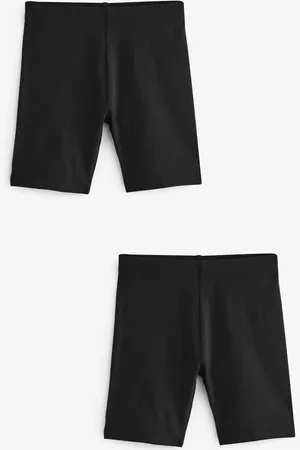 Next 2 Pack Cotton Rich Stræk cykelshorts (3-16år)12 år (152cm)