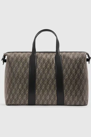 Reiss Franco Monogram-Print Coated-Canvas HoldallEn