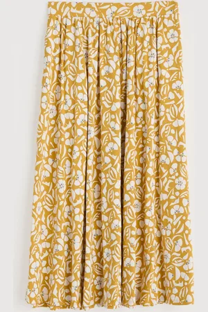 Seasalt Cornwall Ready Sail Printed Jersey Midi Nederdele44