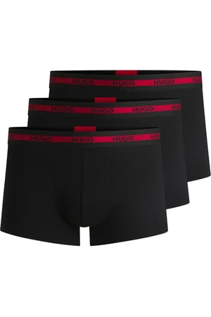 HUGO BOSS Logo Waistband Stretch Cotton Trunks 3 PackXL