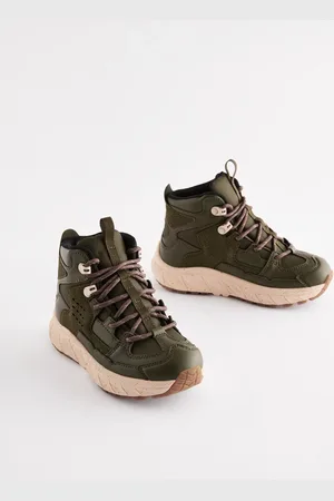 Next Water Resistant Lace-Up Sporty Hiker Boots