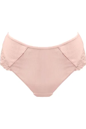 Pour Moi Love To Lounge Lace and Modal Rib Midi Briefs40