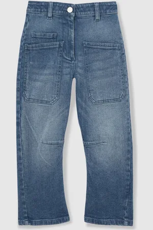Reiss Brady Barrel-Leg Patch-Pocket Jeans12 - 13 år (152 - 158cm)