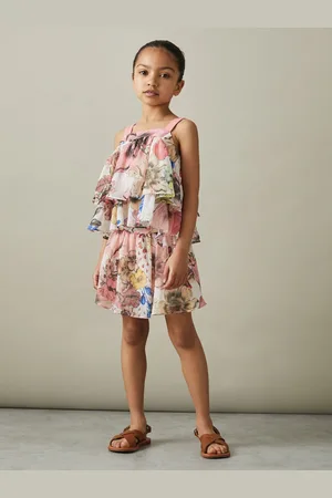 Reiss Arina Floral Print Skort Co-Ord7 - 8 år (122 - 128cm)