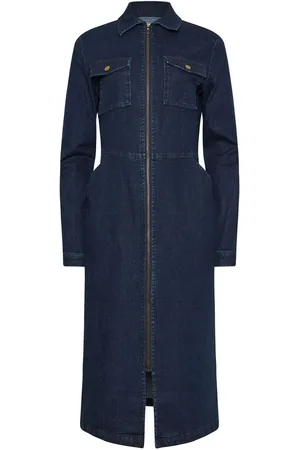 Long Tall Sally Zip Through Dress44 Høj
