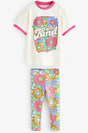 Little Bird Rainbow T-shirt and Leggings Set3 - 4 år (98 - 104cm)