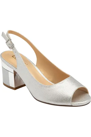 Lotus Slingback Block-hæle Sko