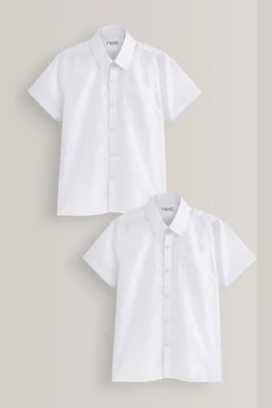 Next 2 Pack Kortærmet skoleskjorter (3-17år)12 år (152cm)