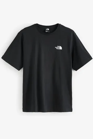 The North Face Mountaiin Sketch Back Print 100% Cotton T-ShirtX-Large
