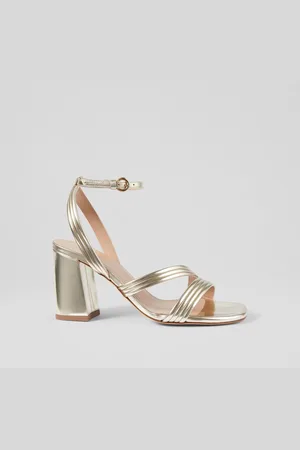 LK Bennett Edita Pearl Strap Block Heels