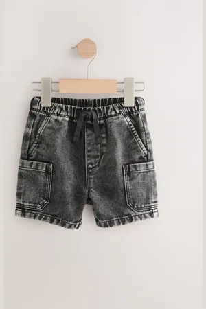Next Denim Cargo 100% Cotton Shorts (3mths-7yrs)9298cm