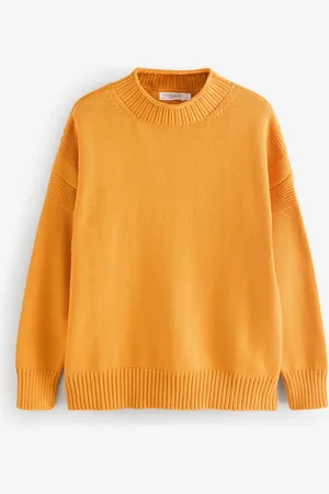 CELTIC & CO. Gold Purl Detail Gansy Jumpermedium