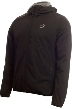 Calvin Klein Sort Ultron Vandtæt Med hætte JakkeXL