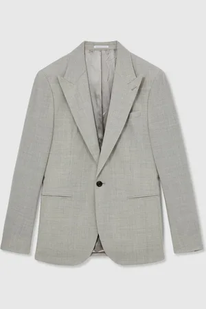Reiss Slice Single-Breasted Check Suit Blazer Slim-Fit40r