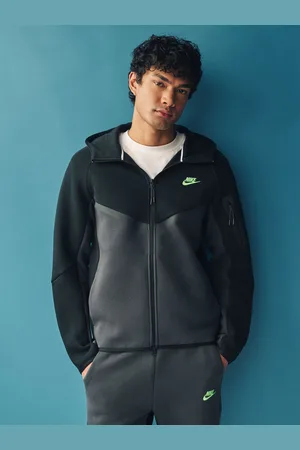 Nike Tech hættetrøje i fleece med lynlåsXL