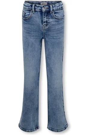 ONLY Light Blue Straight Leg Adjustable Waist Jeans7 år (122cm)