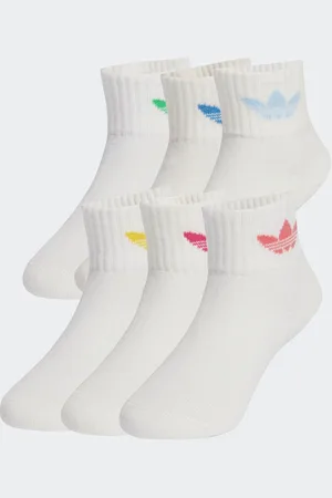 adidas Kids Socks 6 Pack7.5-9.5Jnr.