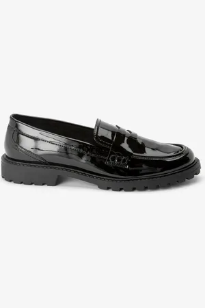 Next Forever Comfort stilrene chunky loafersko i lak