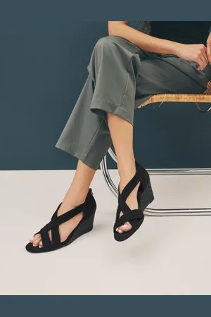 Next Forever Comfort Premium Læder Med Motionflex Soft Twist Espadrille Kilehæle7