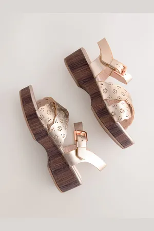 Next Cork Wedge Sandalsuk2eu345