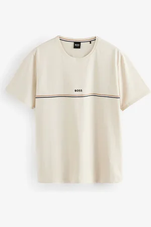 HUGO BOSS Regular Fit Unique Logo T-ShirtMiddel