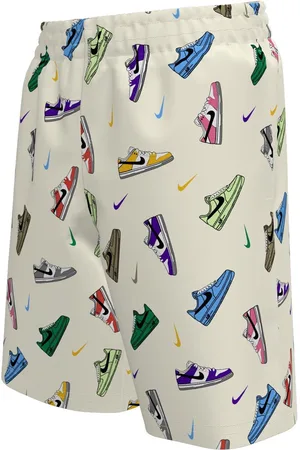Nike Multi Trainer Print 7 Inch Volley Swim Shorts146152cm