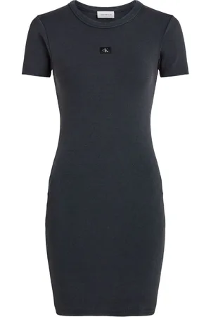 Calvin Klein Rib Bodycon Dressmedium
