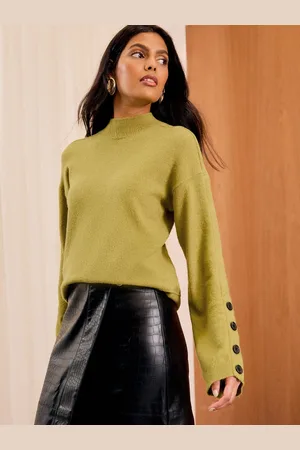Love & Roses Premium With Wool High Neck Jumper40