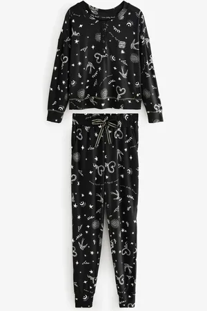 Never Fully Dressed Langærmet pyjamassæt med tryk46