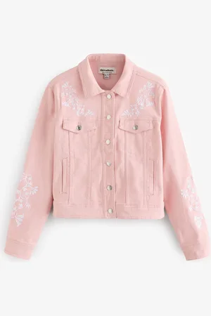 Threadbare Embroidered Stretch Denim Jacket42