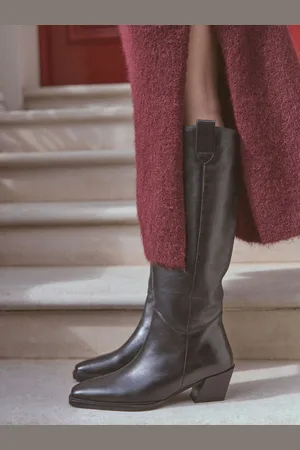 Next Premium Western Knee High Boots