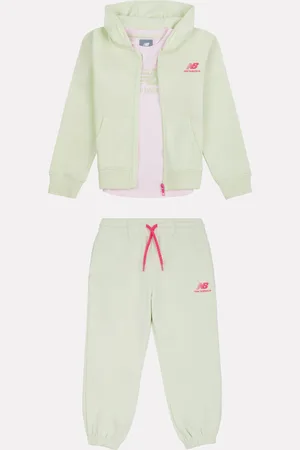 New Balance Baby Piger 100% bomuld joggingsæt18 måneder (86cm)