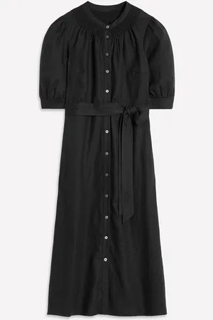 Boden Ada 100% Linen Midi Dress46