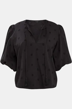 Accessorize Puff Sleeve 100% Cotton Blousemedium
