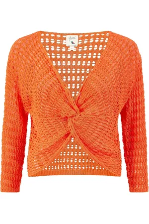 Yumi Crochet 100% Cotton Twisted Bolero TopL