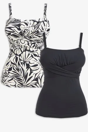 Simply Be Magisculpt Bandeau Tankini Toppe 2 Pakke42