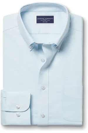 Charles Tyrwhitt Slim Fit Plain Button Down Non Iron Stretch Oxford ShirtS