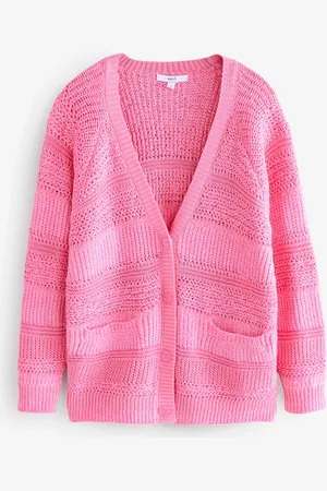 Next Button Up strikket CardiganM Reg