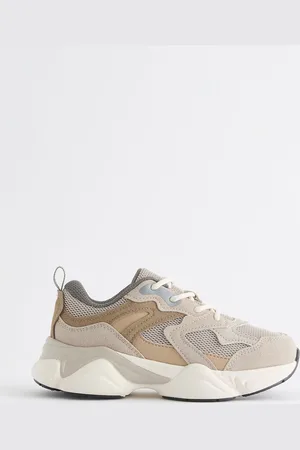 Next Træsko i mesh blonder