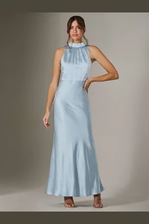 Jolie Moi Halterneck Maxikjole46