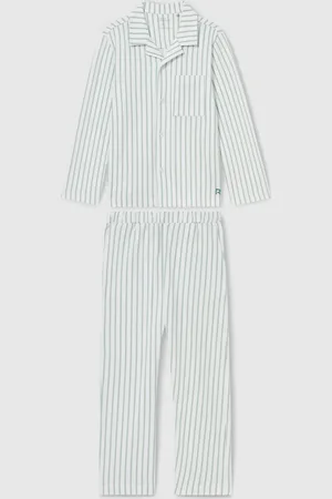 Reiss Cohen Set Brushed-Cotton Striped Pyjama Set9 - 10 år (134 - 140cm)