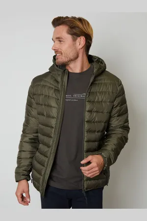 Threadbare Matte Finish Padded Showerproof Hooded JacketXXL
