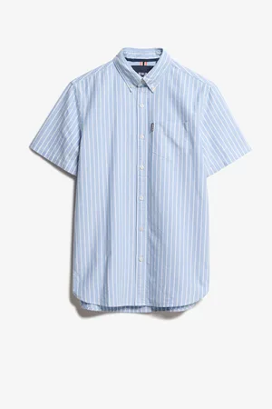 Superdry Oxford Kortærmet 100% Bomuld Skjorter3X-Large