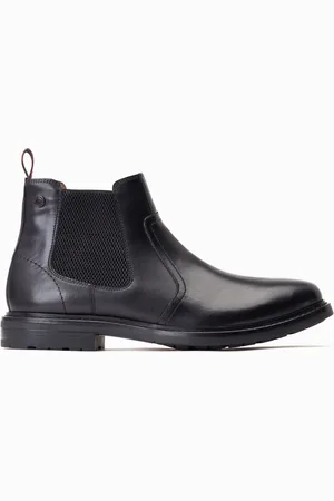 Base London Bloom Pull On Chelsea Black Bootsuk7eu41