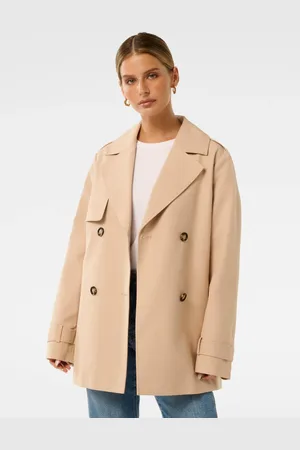 Forever New Rhea Petite Water Resistant Trench Coat40