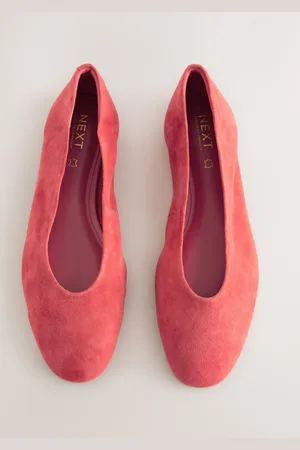 Next Forever Comfort læder rund tå ballerina9