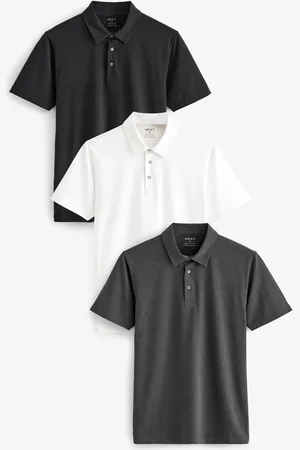 Next Kortærmet jersey poloskjorter 3 Pakke5XL